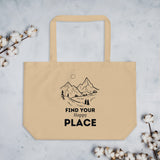 Tranquil Moments - Find Your Happy Place Tote Bag - Default Title - Tote Bags