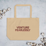 Venture Fearlessly - Bold Organic Tote Bag - Default Title - Tote Bags