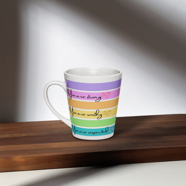 Grandma's Affirmation Latte Mug - Daily Doses of Love - - Latte Mug