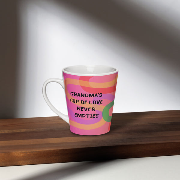 Latte Mug for Grandma – A Hug in Every Sip - - Latte Mug