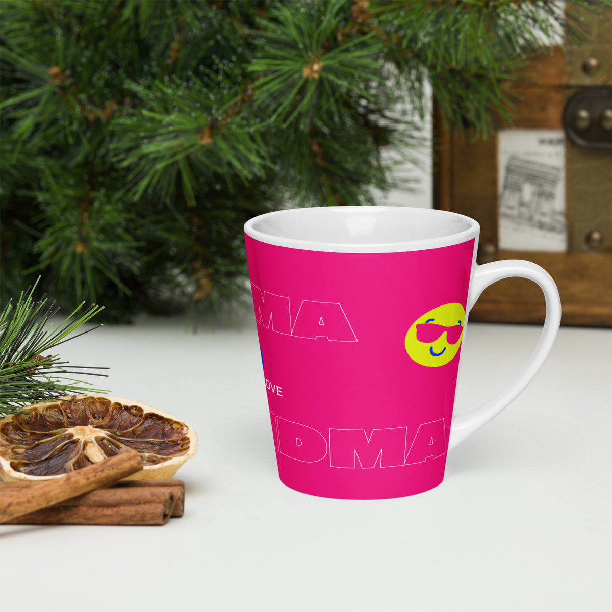 Grandma's Love Patchwork - A Mug Full of Memories - - Latte Mug