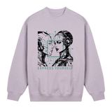 Connected Couture - Stylish Sweatshirt - Lavender women - Sweatshirts