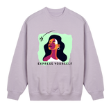 Whimsical Beauty - Bold Sweatshirt - Lavender women - Sweatshirts