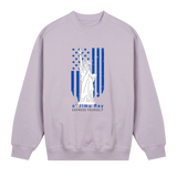 Patriot Spirit Women's Sweatshirt - o' Jimu Ray 4th July Special - Lavender women - Sweatshirts