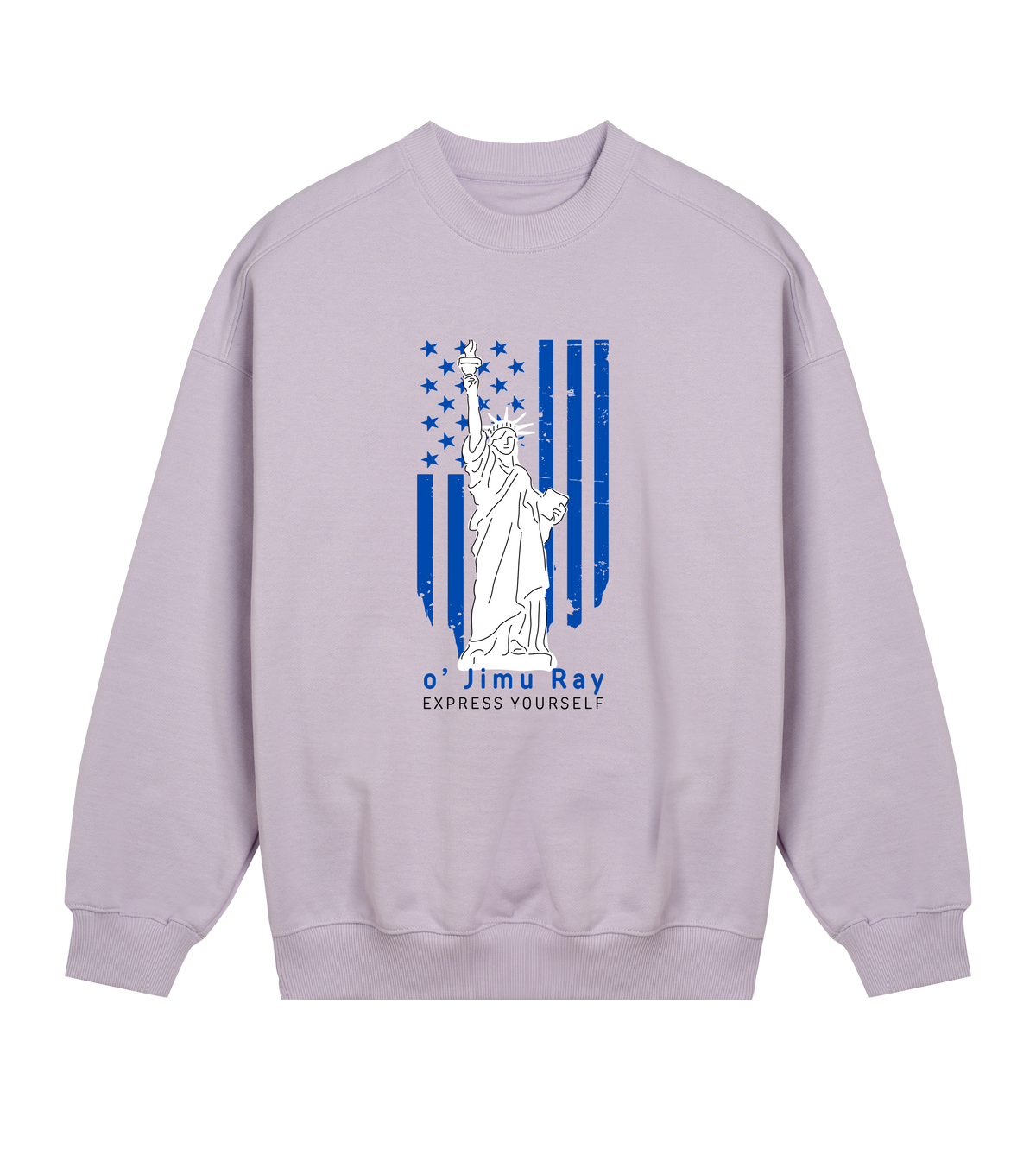 Patriot Spirit Women's Sweatshirt - o' Jimu Ray 4th July Special - Lavender women - Sweatshirts