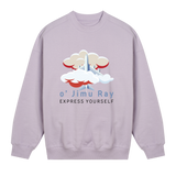 High-Flying Style - Comfortable Sweatshirt - Lavender women - Sweatshirts