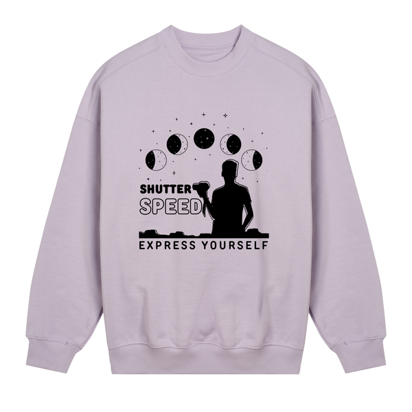 Moonlit Serenity - Express Yourself - Lavender women - Sweatshirts