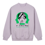 Expressive Elegance - Oversized Sweatshirt - Lavender women - Sweatshirts