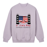 Stars & Stripes Bold 4th July Sweatshirt - Lavender women - Sweatshirts