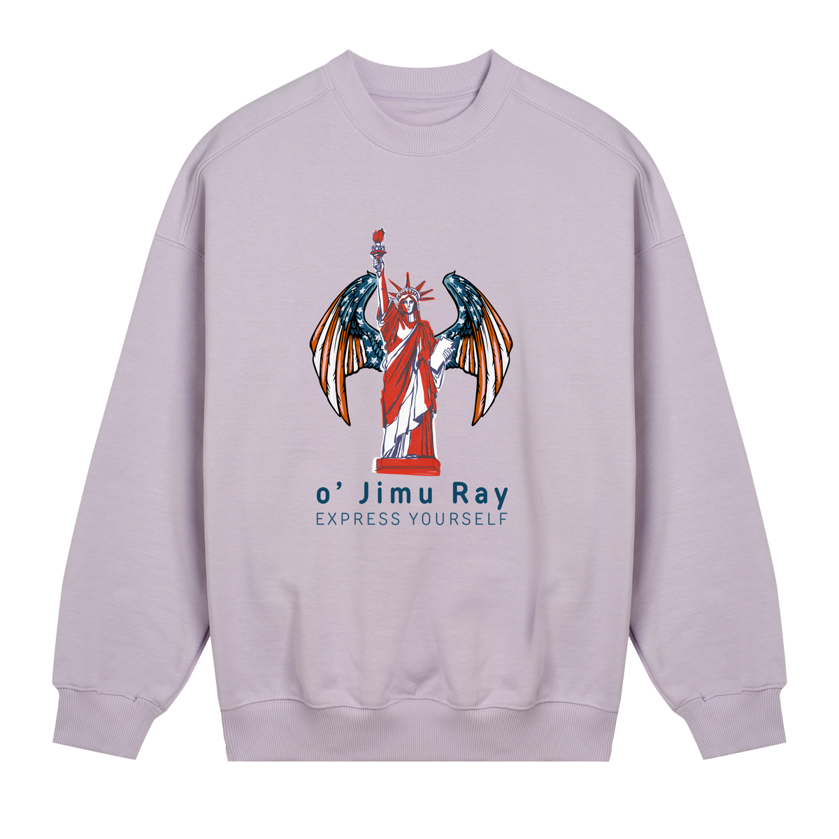 Wings of Liberty - o' Jimu Ray 4th July Special - Lavender women - Sweatshirts