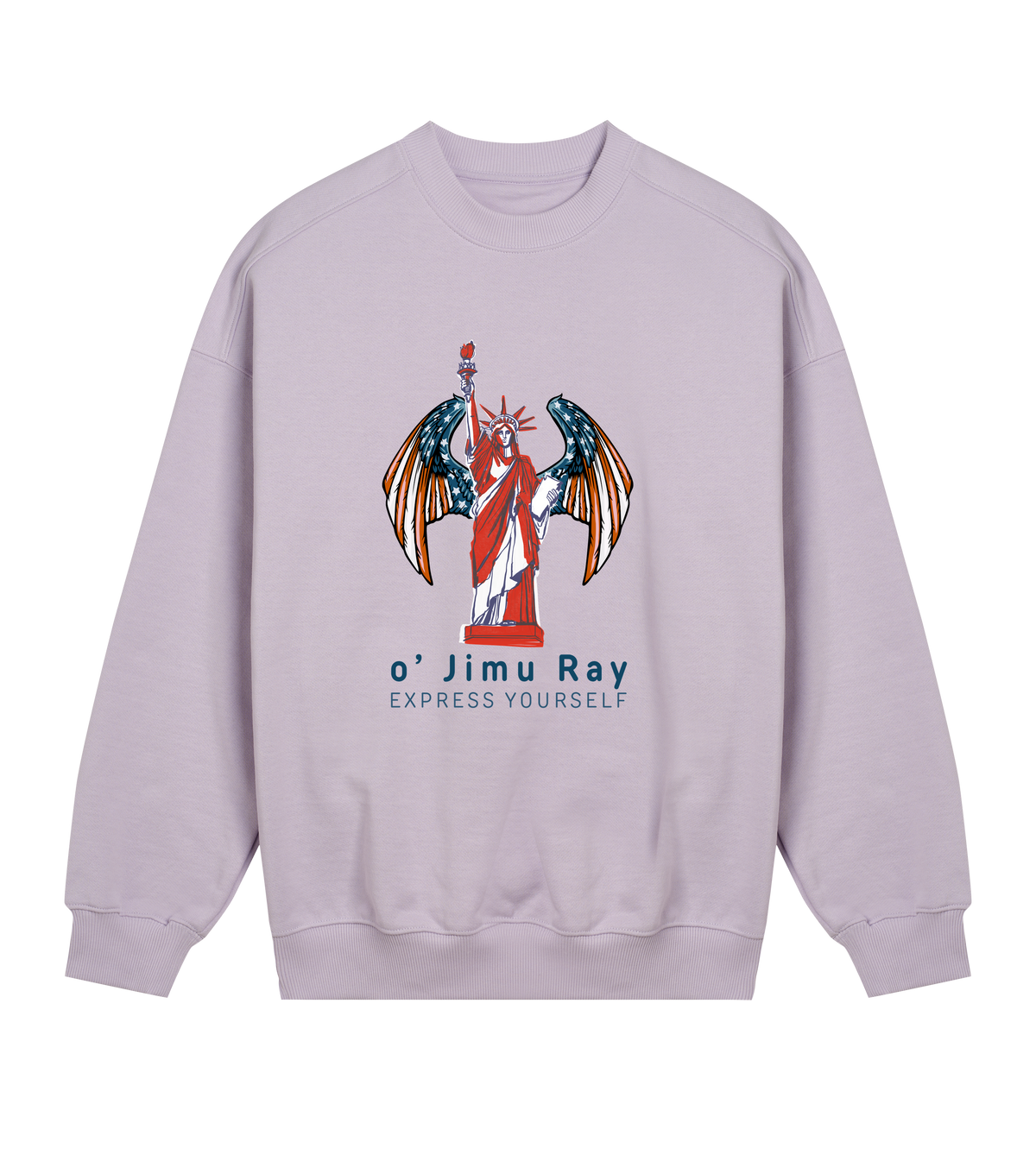Wings of Liberty - o' Jimu Ray 4th July Special - Lavender women - Sweatshirts