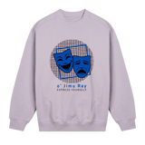 Stylish Sentiments - Oversized Sweatshirt - Lavender women - Sweatshirts