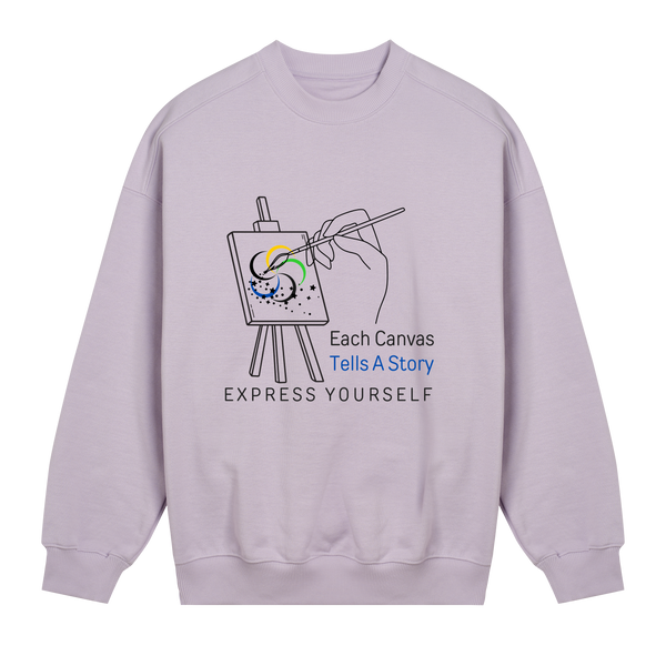 Canvas of Creativity - Women's Sweatshirt - Lavender women - Sweatshirts