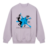 Unconditional Art - Blue Splash Sweatshirt - Lavender women - Sweatshirts