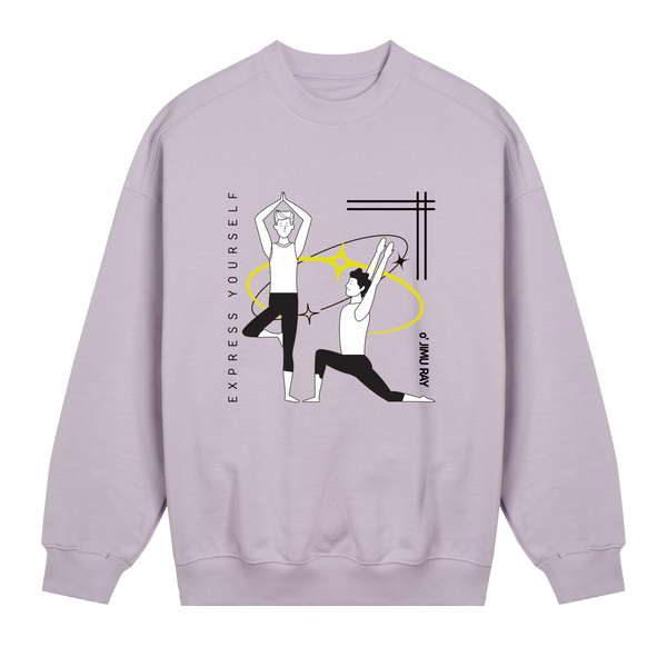 Balance And Breathe Sweatshirt - Lavender women - Sweatshirts