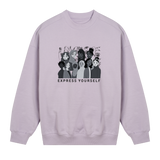 Empowered and Expressive - Oversized Comfort - Lavender women - Sweatshirts