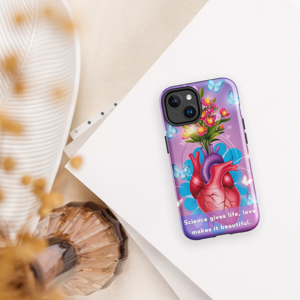 The Art of Healing – Doctor’s Heart & Science Case - iPhone 14 - Phone Case