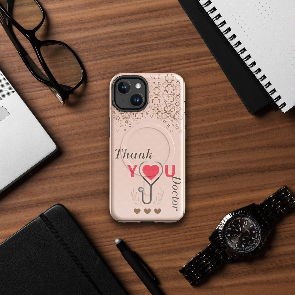 Thank You, Doctor – A Tribute to Healthcare Heroes - iPhone 14 - Phone Case