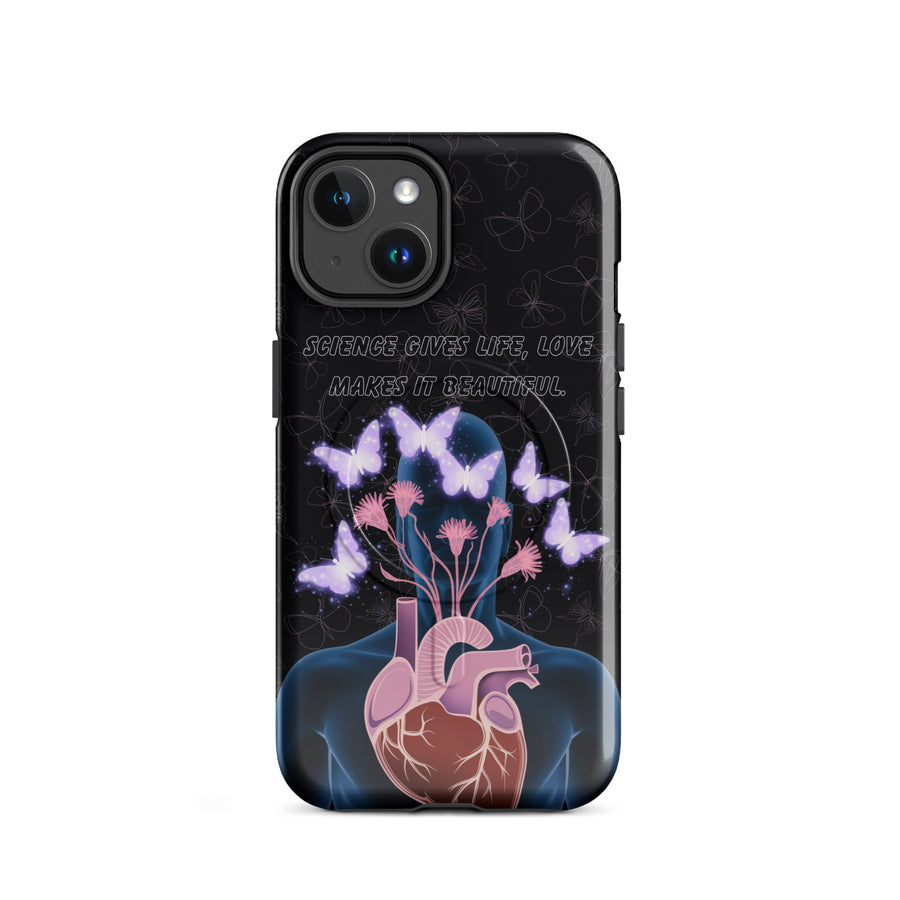 Science Meets Heart – Medical Tough Case - iPhone 14 - Phone Case