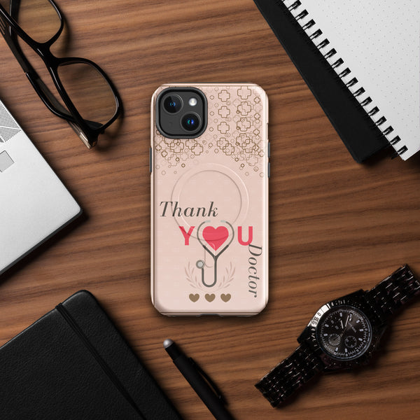Thank You, Doctor – A Tribute to Healthcare Heroes - iPhone 14 Plus - Phone Case