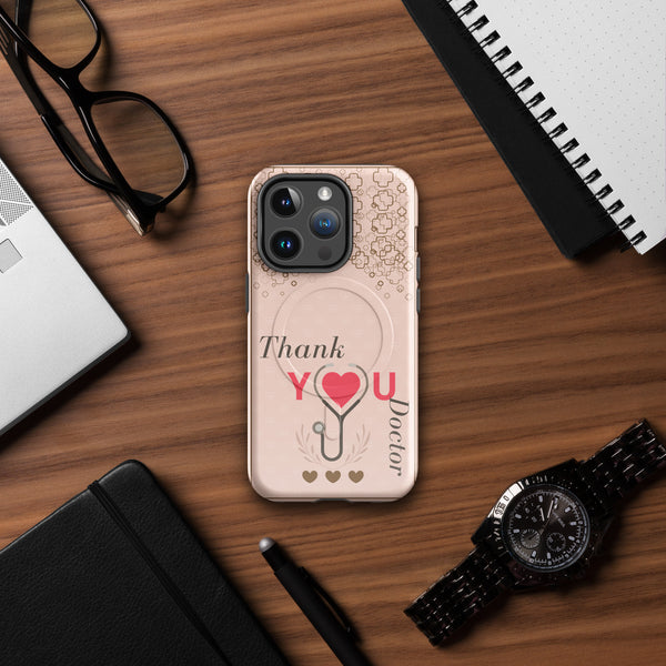Thank You, Doctor – A Tribute to Healthcare Heroes - iPhone 14 Pro - Phone Case