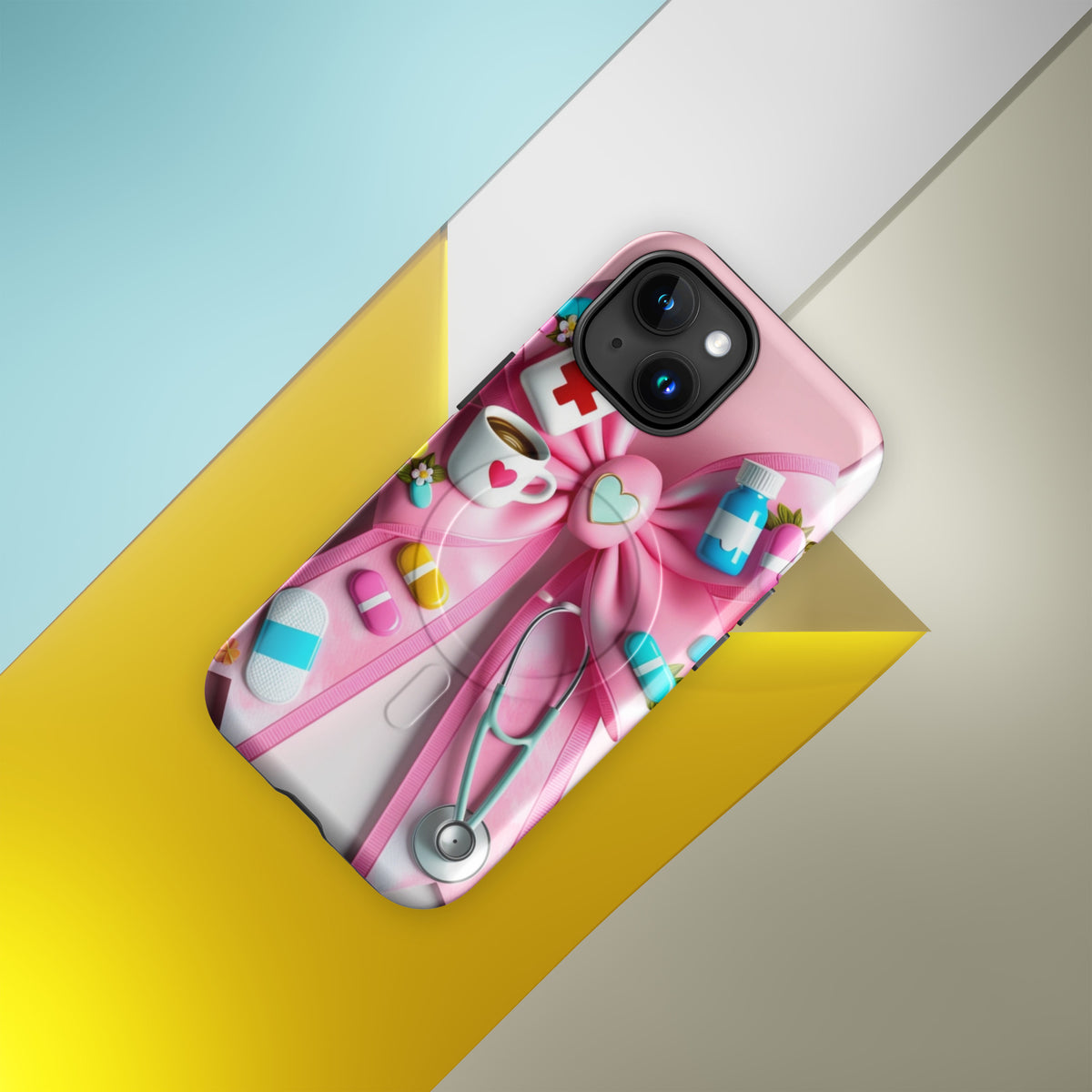 Healing in Style – Giftomory Doctor Case - iPhone 15 - Phone Case