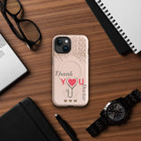 Thank You, Doctor – A Tribute to Healthcare Heroes - iPhone 15 - Phone Case