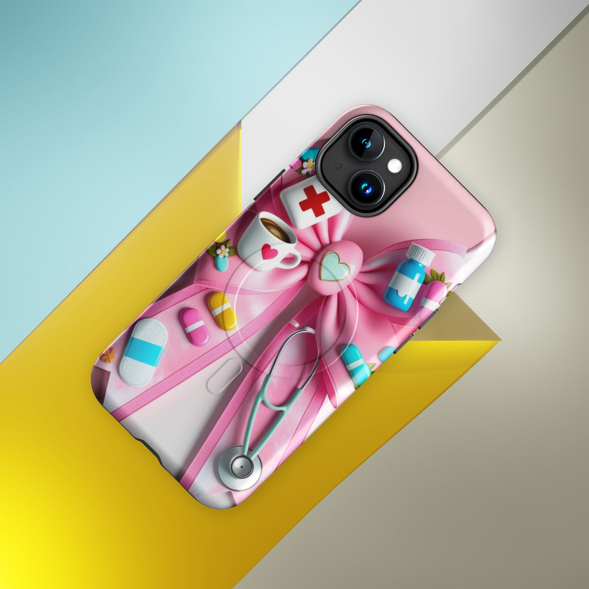 Healing in Style – Giftomory Doctor Case - iPhone 15 Plus - Phone Case