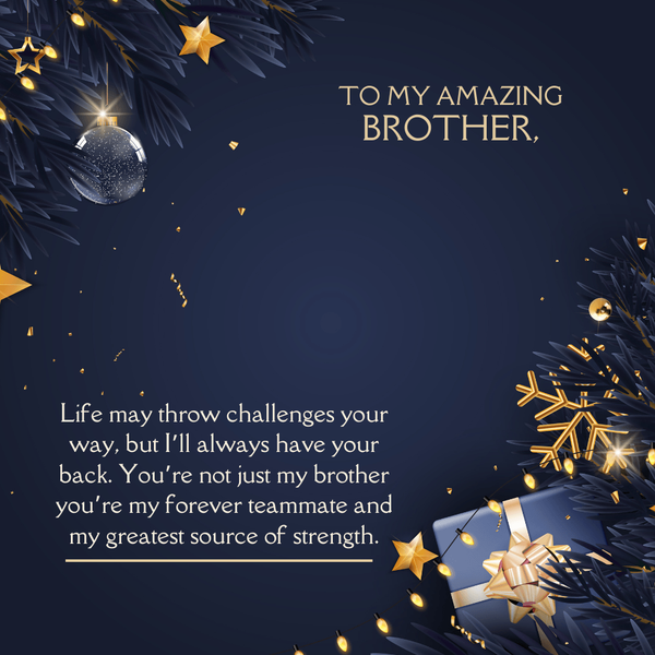 To My Brother – Cross Necklace Gift Set - - Necklaces
