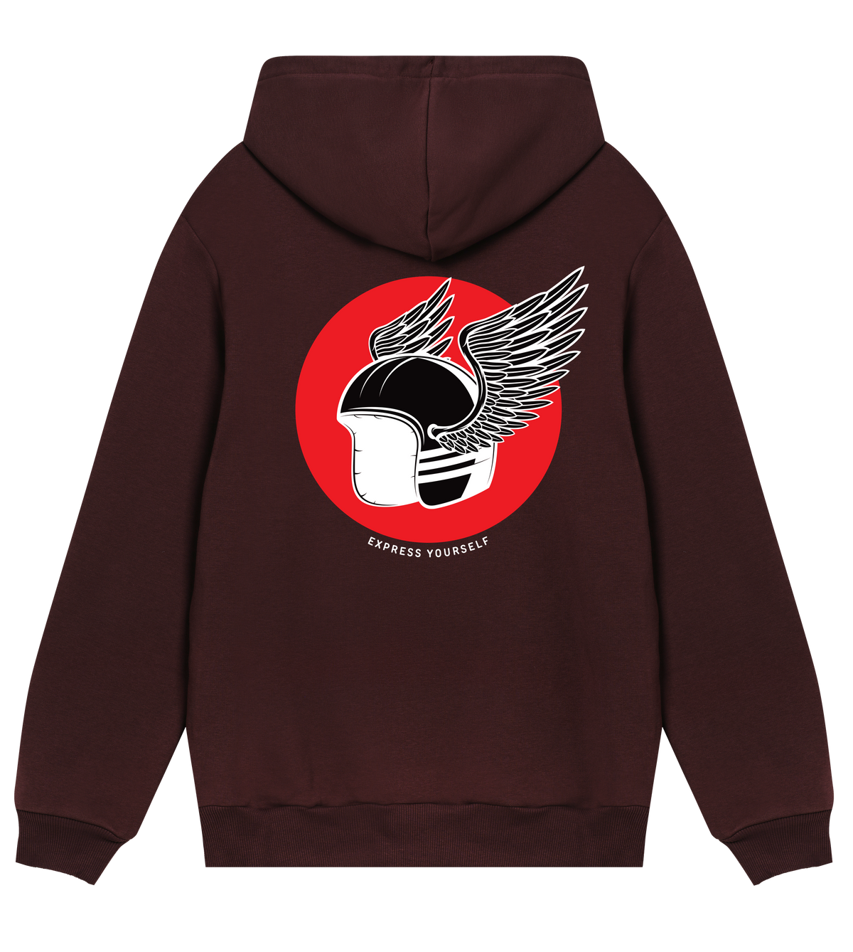 Wings of Freedom Hoodie - Maroon men - Hoodies
