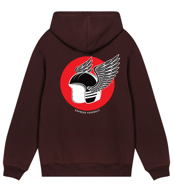 Wings of Freedom Hoodie - Maroon men - Hoodies