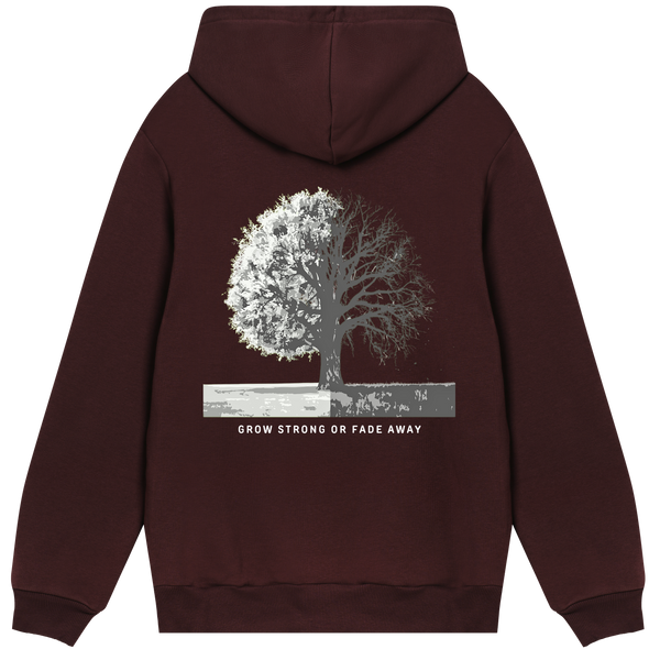 Strong Roots - Express Yourself Hoodie - Maroon men - Hoodies