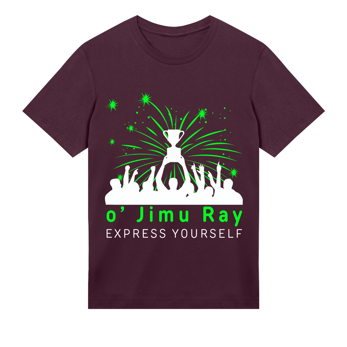 Celebrate in Style - Fireworks Burst - Maroon men - T-shirts