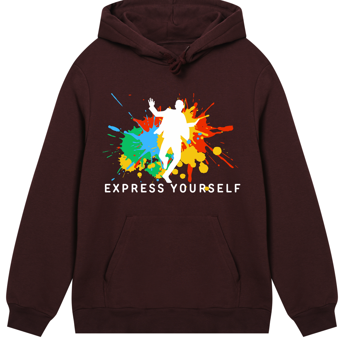 Artistic Expression - The Express Yourself Hoodie - Maroon men - Hoodies