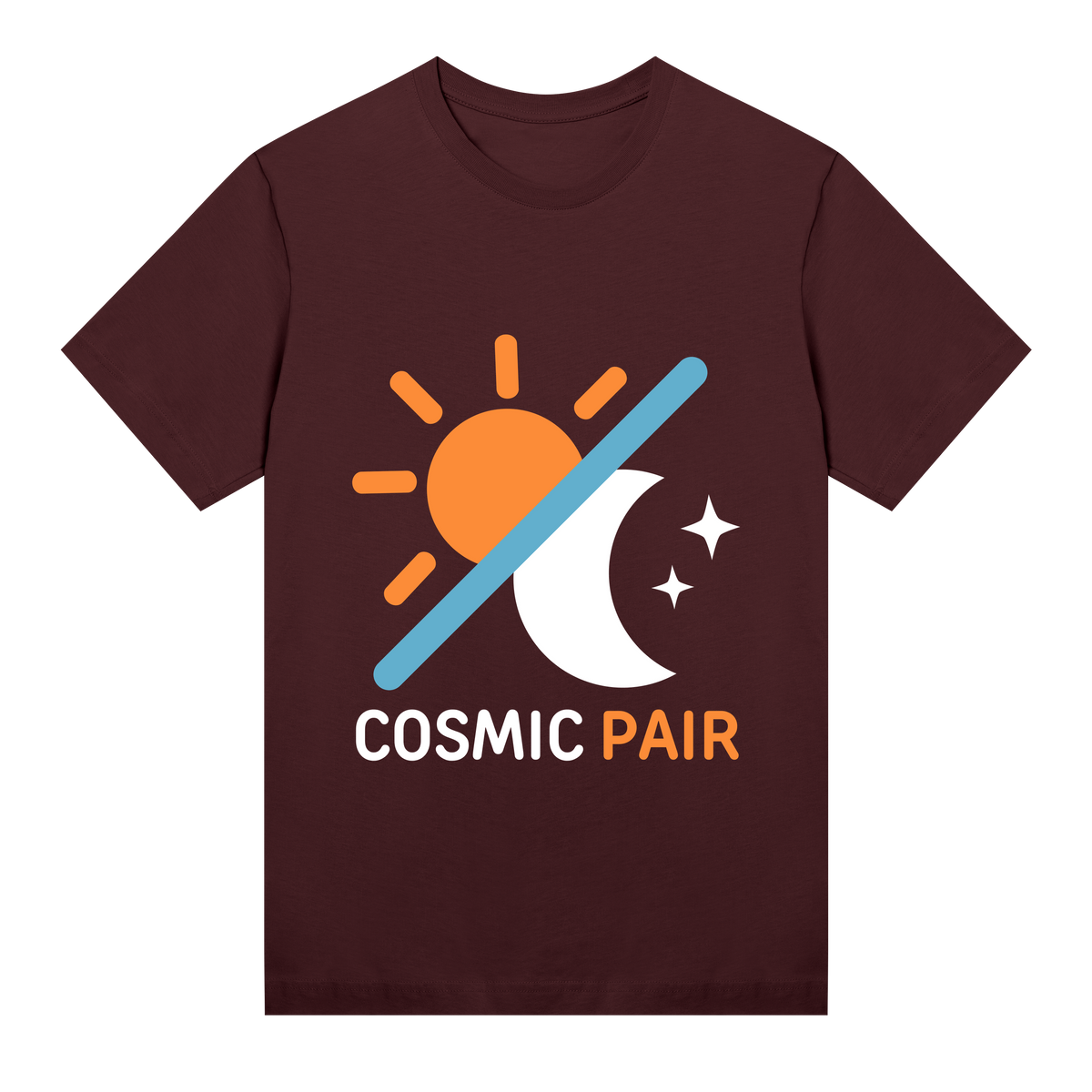 Day and Night - Express Yourself Tee - Maroon women - T-shirts