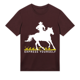 Ride with the Wild Spirit - Maroon men - T-shirts