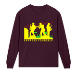 Rhythm and Style Long Sleeve - Maroon men - Long Sleeve T-shirts