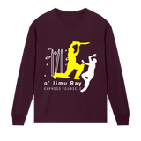 Power Play - Cricket Tee - Maroon men - Long Sleeve T-shirts