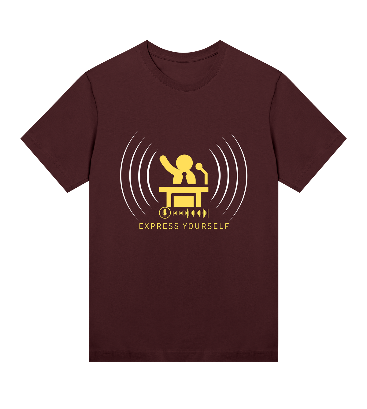 Amplify Your Voice - Women's Regular T-Shirt - Maroon women - T-shirts