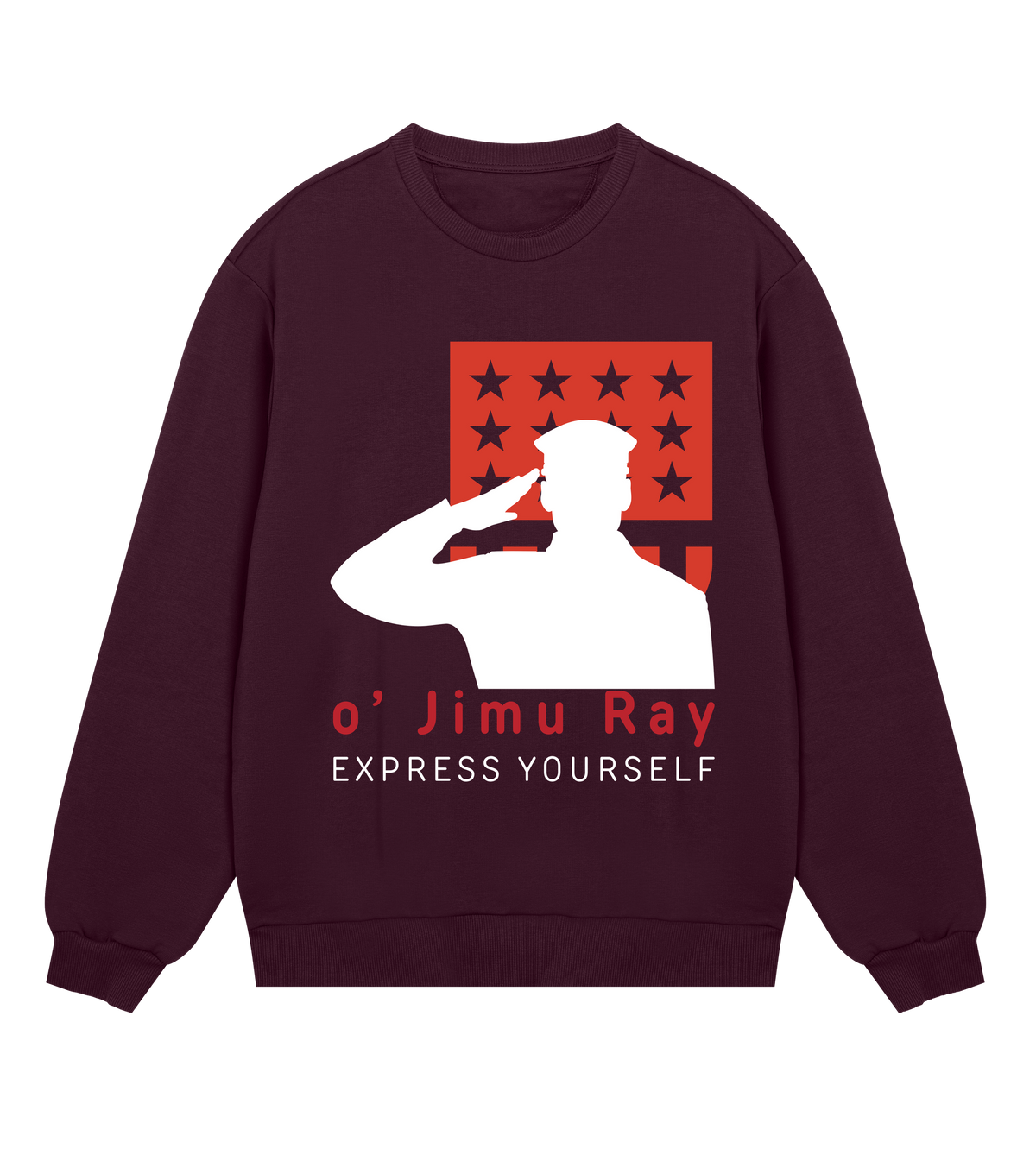 Bold Statements - Men’s 4th July Sweatshirt - Maroon men - Sweatshirts