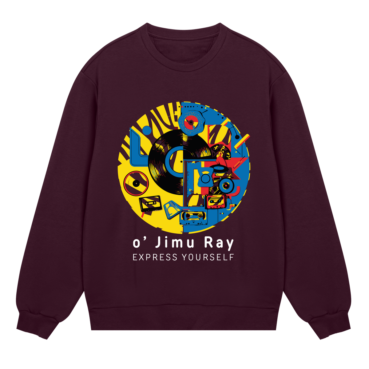 Music Memories - Bold Vinyl Design - - Sweatshirts