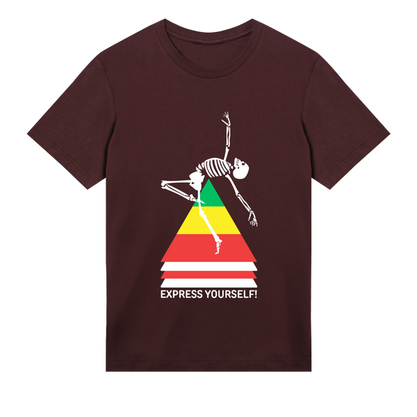 Heritage Fusion - Bold Statements in Style - Maroon men - T-shirts