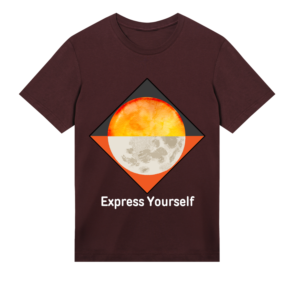 Celestial Fusion - Express Yourself - Maroon men - T-shirts