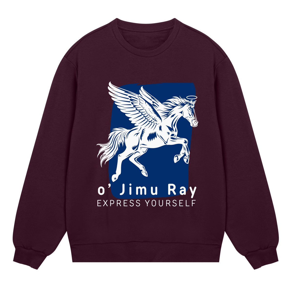 Mythical Flight - Stylish Sweatshirt - Maroon men - Sweatshirts