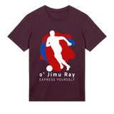 Speed and Grace Tee - Maroon men - T-shirts