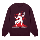 Enchanted Forest - Bold Design - Maroon men - Sweatshirts