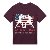 American Boxing Spirit - o' Jimu Ray 4th July Special - Maroon men - T-shirts