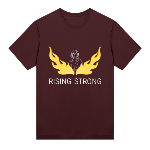 Flame of Strength T-Shirt - Maroon women - T-shirts