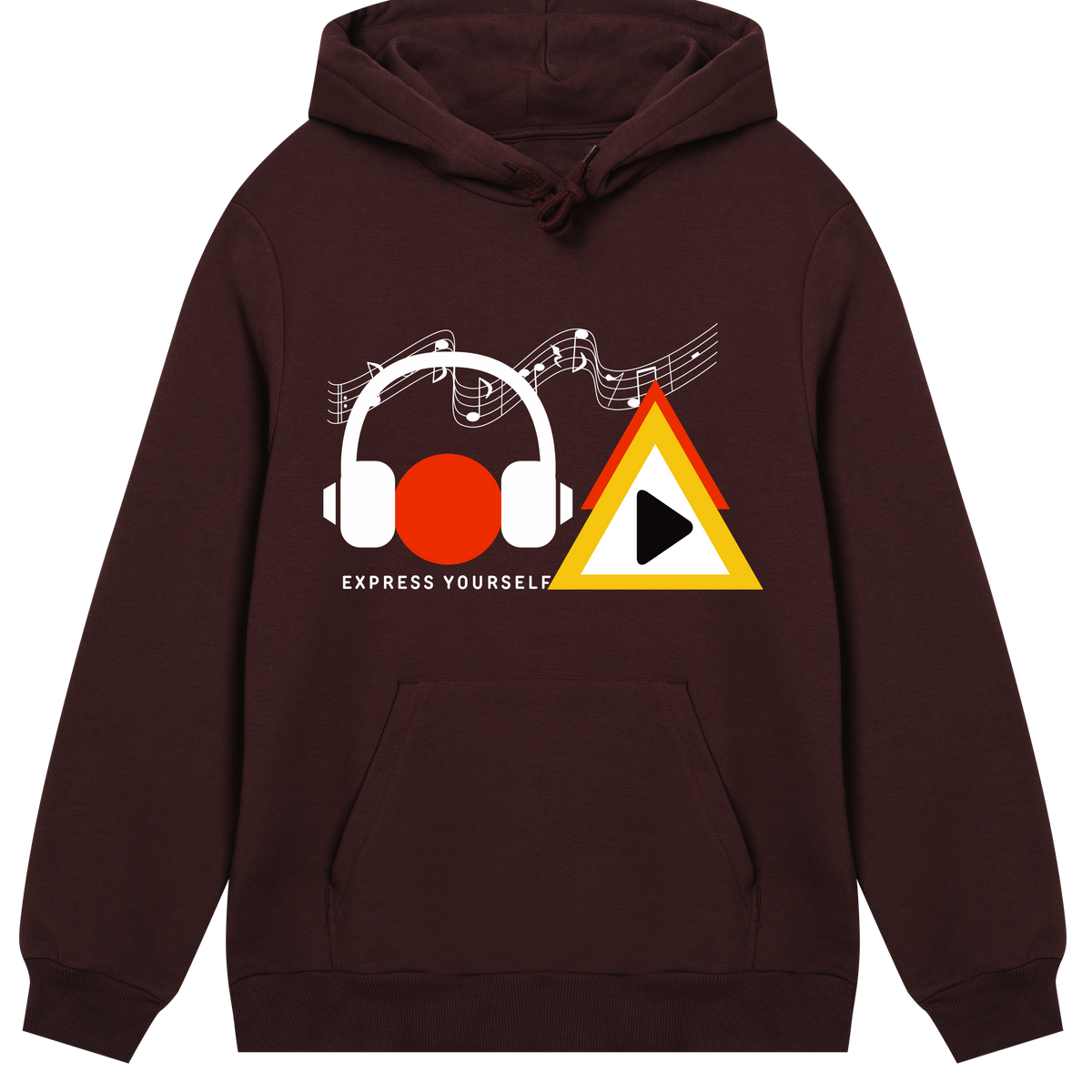 Stride in Style - Bold and Timeless Hoodie - Maroon men - Hoodies