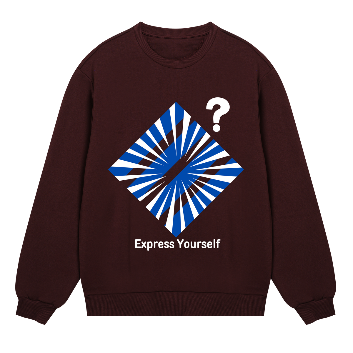 Question Your Limits - Dynamic Design - Maroon men - Sweatshirts